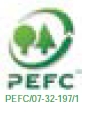 Certifié PEFC Certifié PEFC