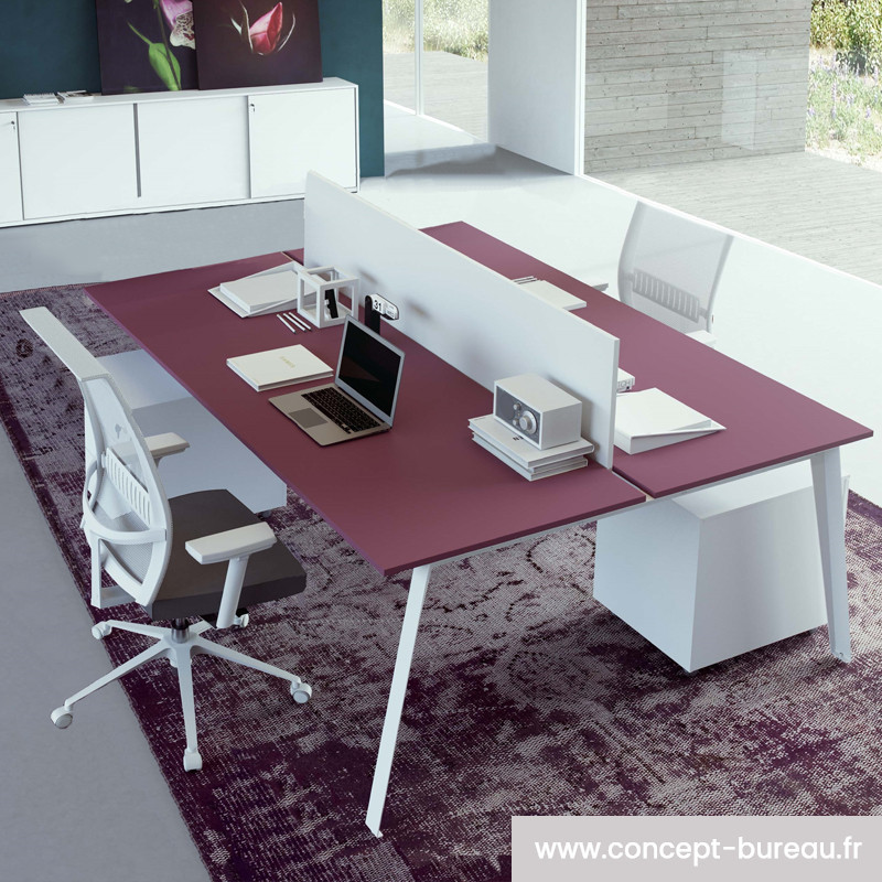 Bureau double 2 personnes Bureau double 2 personnes