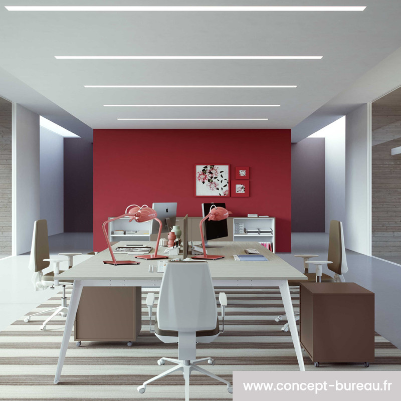 bureau pour 3 personnes TRIO