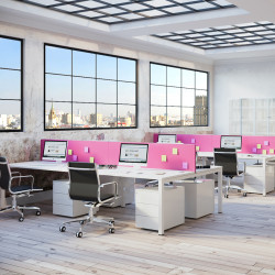 Bureaux pour 4 personnes pas cher