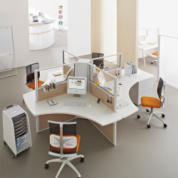 Bureau pour centre d'appel