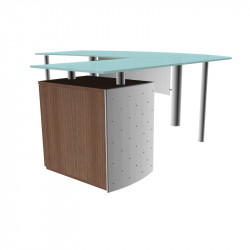 Bureau verre design