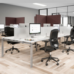 Bureau pour quatre personnes design