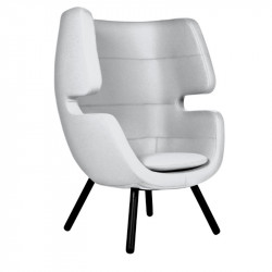 Fauteuil blanc pour salle de pause