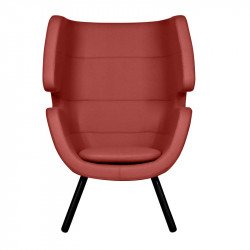 Fauteuil rouge pour salle de pause