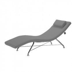 Chaise longue de repos avec coussin