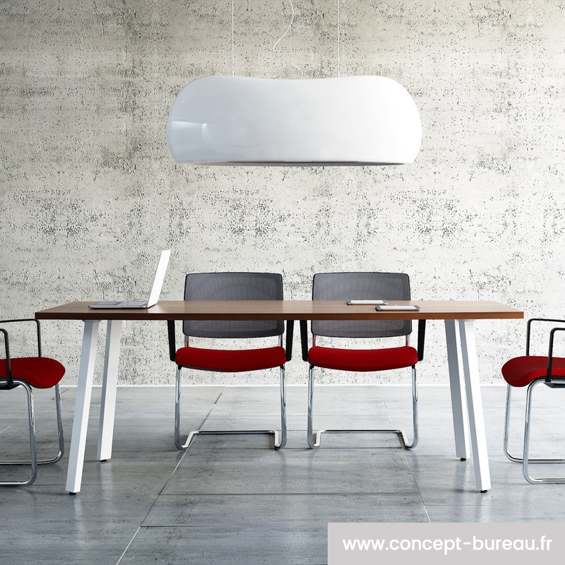 Table de réunion forme tonneau - CHAPIER Table de réunion forme tonneau - CHAPIER