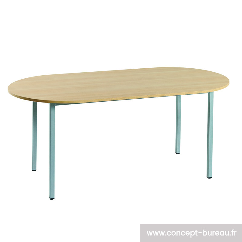 Table de réunion modulable oblongue CHEDEAU