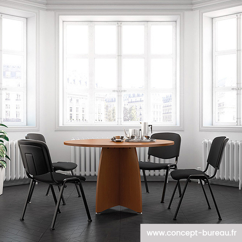 Petite table de réunion pour 4 personnes HOLZ Petite table de réunion pour 4 personnes HOLZ