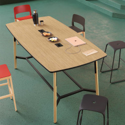 Table de réunion haute design