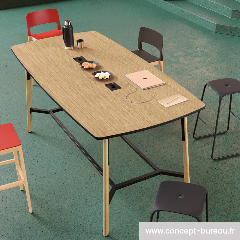 Table de réunion haute design