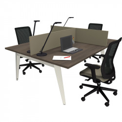 Bureau 3 personnes design