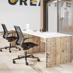 Bureau individuel design pour open space