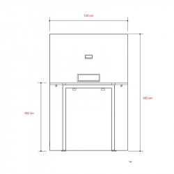 Table de visioconférence - AUBIER