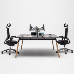 Bureau 2 personnes pour open space - KONTOR