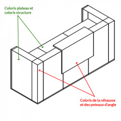 Comptoir d'Accueil Design - LAYER