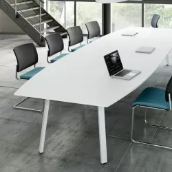 Table de réunion forme tonneau - CHAPIER