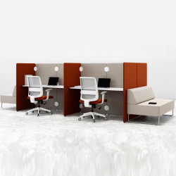 Bureau pour 2 & 4 postes de travail