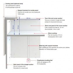 Banque d'accueil design sur mesure - DUCHATEL