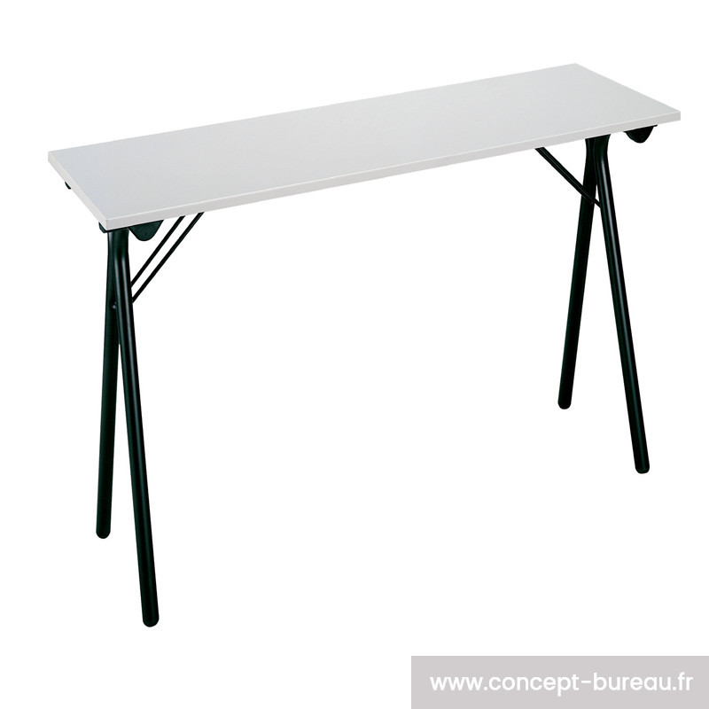 Table de formation pliante 120 x 40cm