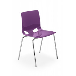 Chaise polypro GLOSSY - Le lot de 4