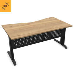 Bureau vague ergonomique