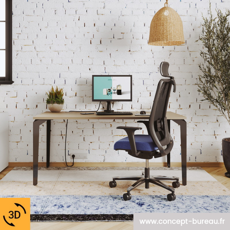 Bureau Individuel petite profondeur Bureau Individuel petite profondeur