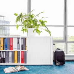 Armoire de bureau blanc