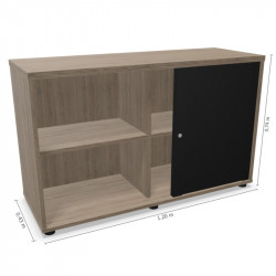 Armoire rideaux pour bureau