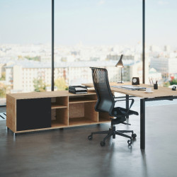 Bureau design de direction avec retour LUXE