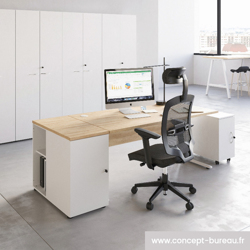 Petit bureau individuel de Travail Droit Design pour Entreprise