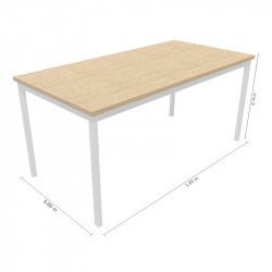 Table de réunion modulaaire