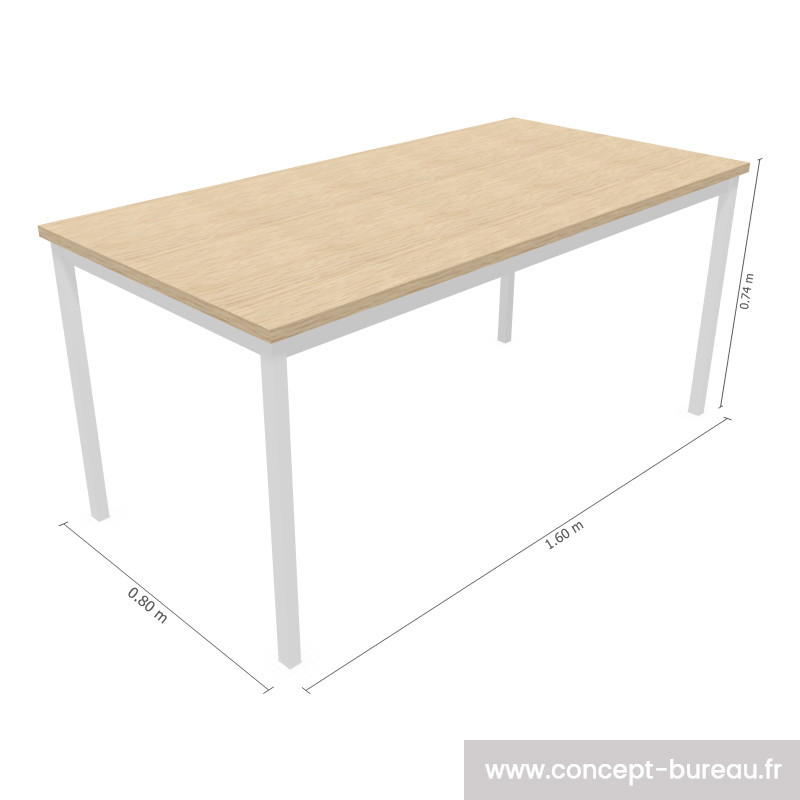 Table de réunion modulaaire