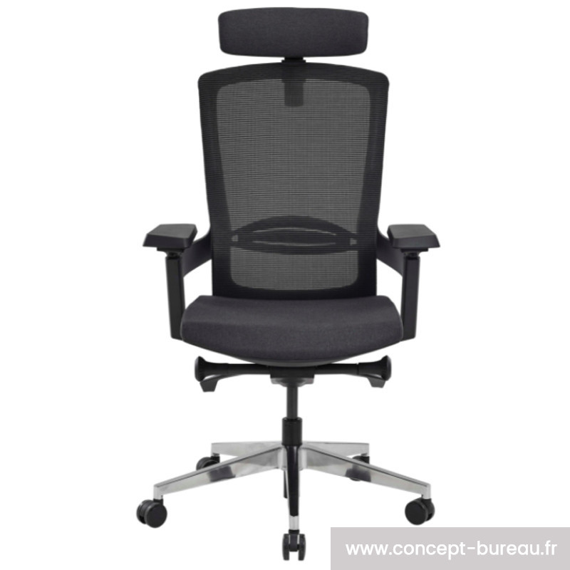 Fauteuil ergonomique en résille BREAU Fauteuil ergonomique en résille BREAU