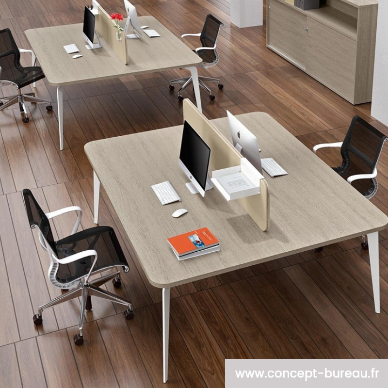Bureau design pour 2 personnes - DAYRE Bureau design pour 2 personnes - DAYRE
