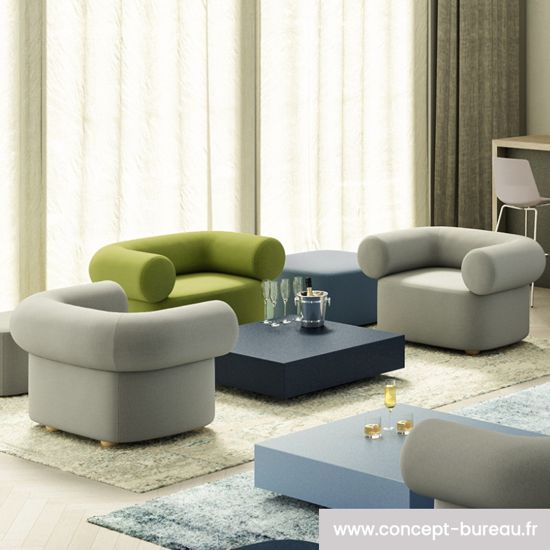 Fauteuil d'accueil design