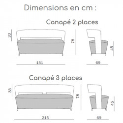 Canapé d'accueil entreprise - WIND