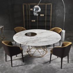 Table en marbre design