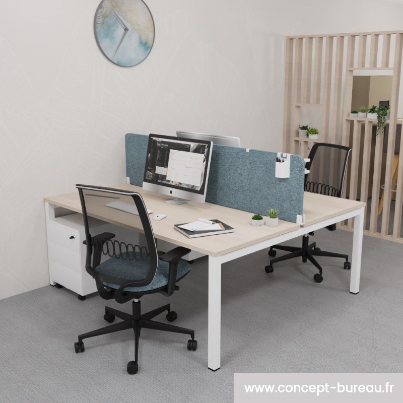 Bureau 2 personnes en stock