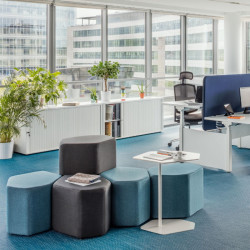 Pouf de bureau