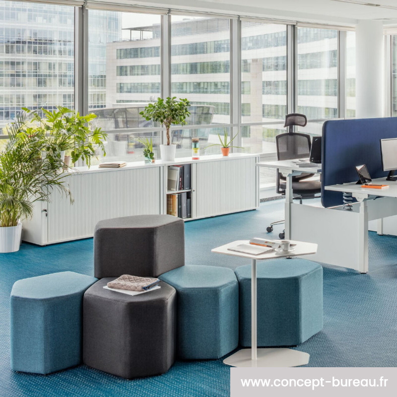 Pouf de bureau