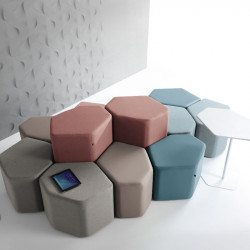 Pouf de bureau