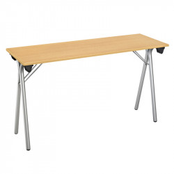 Table de formation pliante 120 x 40cm