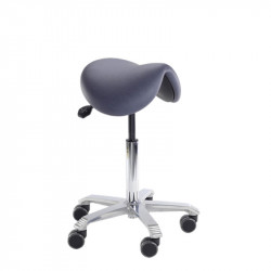 Tabouret ergonomique médical sur roulettes