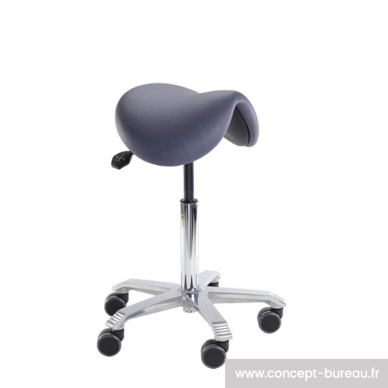 Tabouret ergonomique en selle 