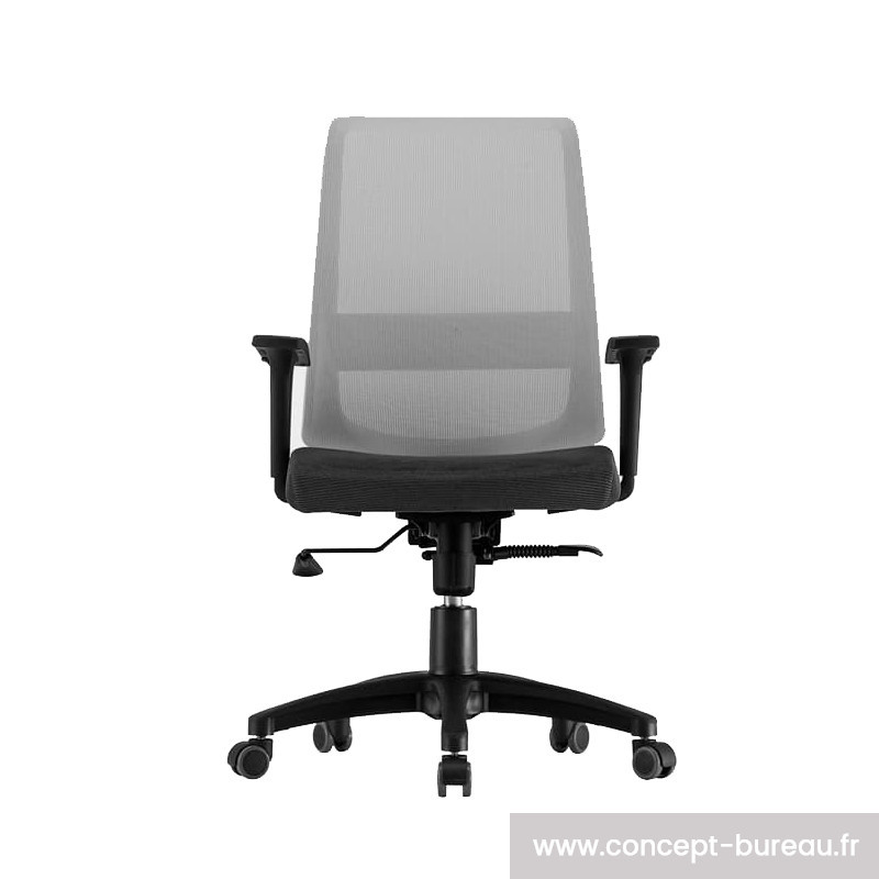 Fauteuil de bureau ergonomique avec dossier résille CONFORT