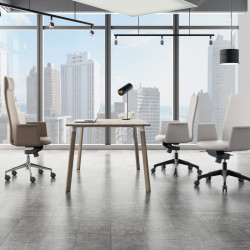 Fauteuil direction cuir