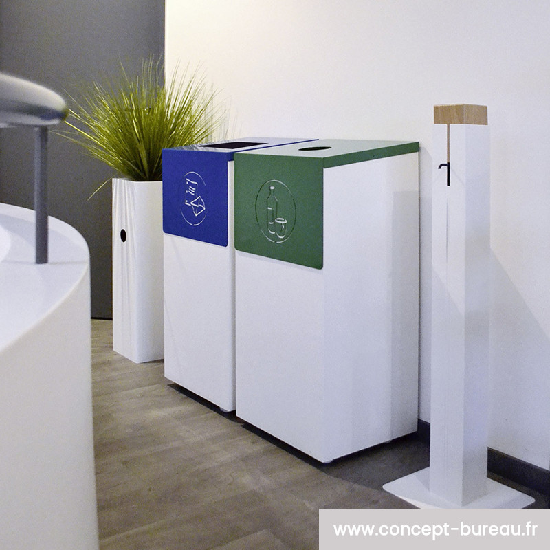 Poubelle de tri bureau - RECYCLAR