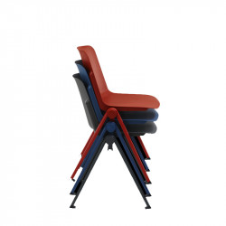 Chaise en polypropylène multi-usages empilable et accrochable