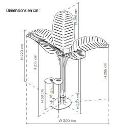 Ilot acoustique décoratif - OASIS